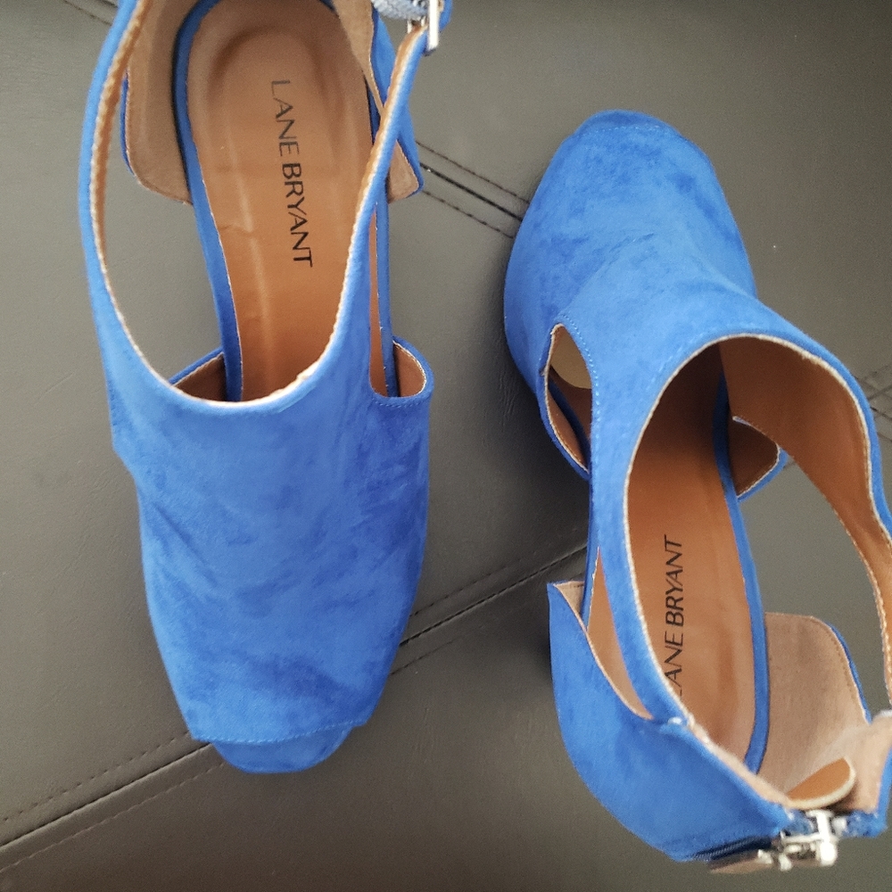 Blue suede shoes